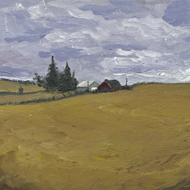 "Wide Open Spaces"<br/>
8x10 Oil<br/>
Jan 18, 2023
